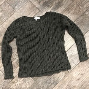 Calvin Klein Gray Knit Sweater